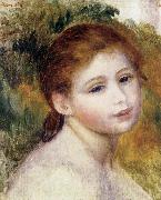 Pierre Renoir Head of a Woman china oil painting reproduction